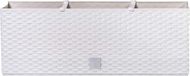 Prosperplast Rato bloembak met waterirrigatiesysteem - wit - 60 x 25 x 24 cm