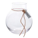 ERNST Vase en verre Hauteur 14 cm Ø 13cm transparent