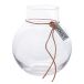 ERNST Vase en verre Hauteur 14 cm Ø 13cm transparent