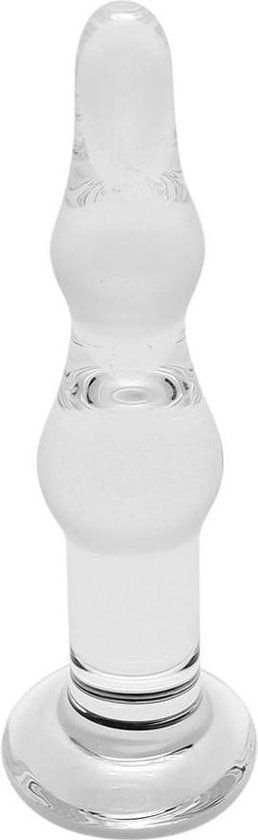 Sensual Glass Glazen Dildo Dolly - Transparant - 17.5cm - Glas