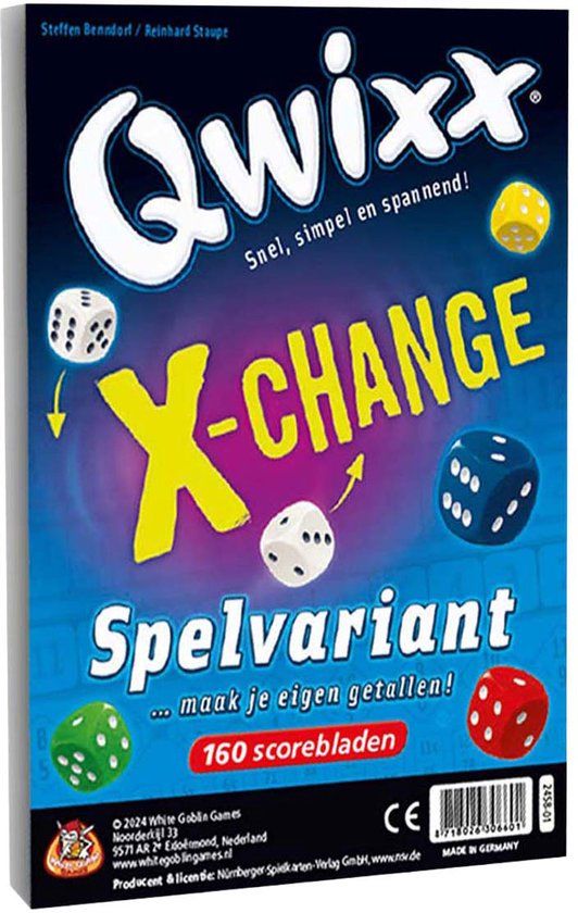 White Goblin Games Qwixx: X-Change