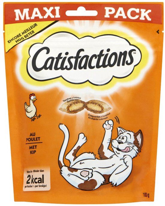 Catisfactions Catisfaction Kattensnoepjes Kip - 180g