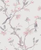 Noordwand Secret Garden Behang met vogels G78491