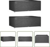 vidaXL Tuinmeubelhoes - Zwart - 270x180x90 cm
