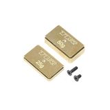 TEAM LOSI RACING Achterkant messing plaat set: 22 4.0