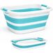 Edihome Turkoois Wasmand opvouwbaar 26 L