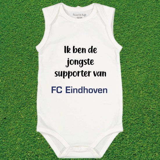 Rompertje FC Eindhoven - Wit - Maat 50/56 - Unisex