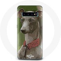Greyhound Maniacase Etui voor Samsung Galaxy S10 Plus