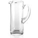 Stölzle Lausitz Carafe à eau soufflée à la bouche, carafe en verre robuste 1,25 litre