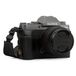 MegaGear MG1885 Ever Ready cameratas van echt leer, voor Fujifilm X-T200, zwart
