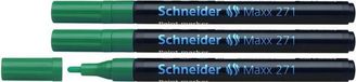 Schneider Schrijfwaren Schneider Maxx 271 - 1-2 mm - groen - 3 stuks - S-127104-3