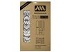 All Mountain Style AMS High Impact framebescherming extra halftransparant