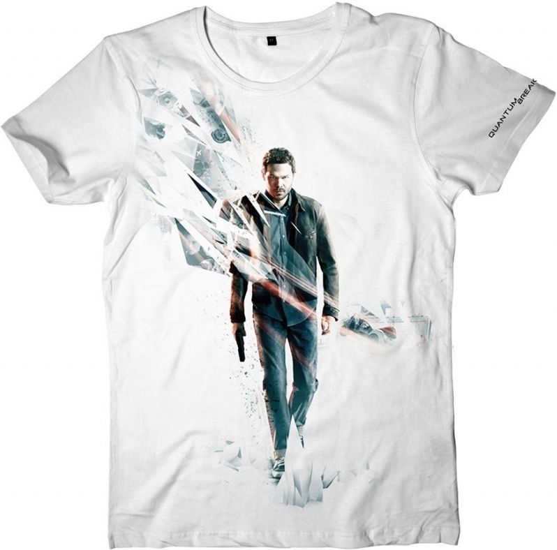 Difuzed Quantum Break Jack Joyce White TShirt S