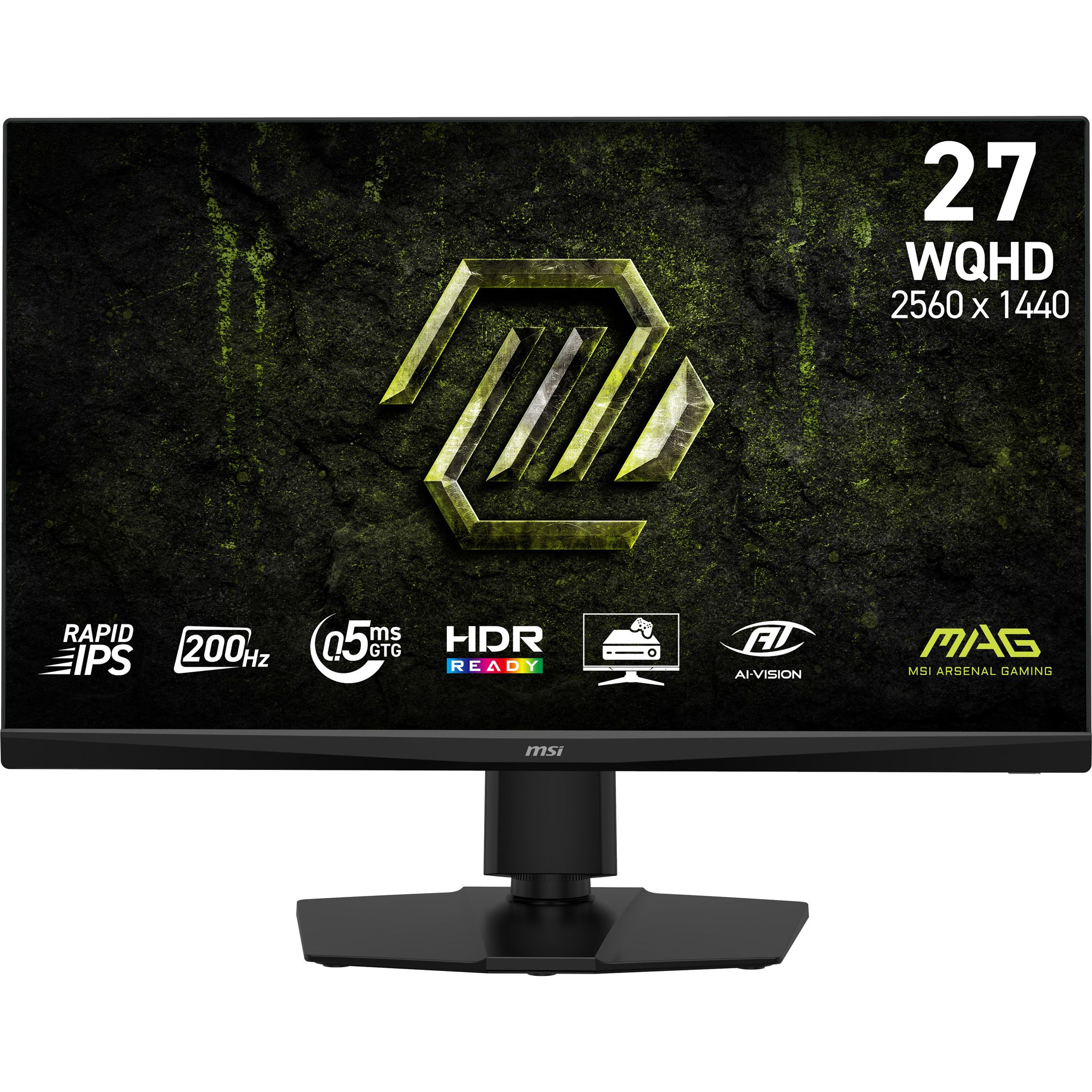 MSI MAG 272QPF E20 computer monitor 68,6 cm (27\") Wide Quad HD LED Zwart