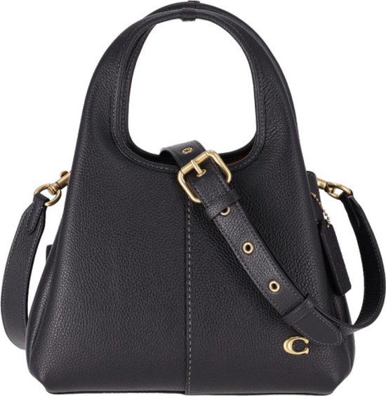 Coach Lana Leather Handbag with Logo