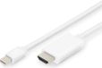 Digitus Mini Displayport 1.2 Naar Hdmi 4K 60Hz Kabel Voor Computer 2M Wit
