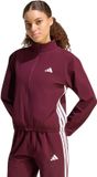 Adidas Performance Train Essentials 3-Stripes Woven Warm-Up Jack - Dames - Bordeaux