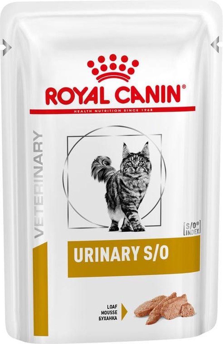 Royal Canin Urinary Kat Zakjes Loaf (Paté) - 4 x 12 x 85 g