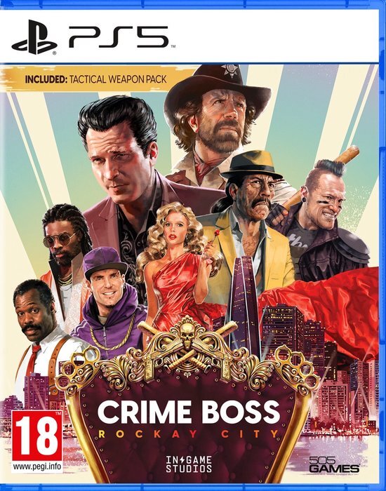 505 Games crime boss rockay city PlayStation 5