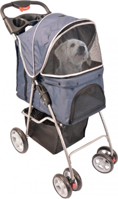 Duvo Pet buggy 4-wieler 80x46x100CM
