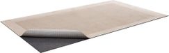 VEVOR Tapijtonderlegger, Antislipmat 2743,2x3657,6x3mm, Tapijtstopper, op Maat Te Snijden, Gemaakt van Polyester en TPR met Rubberen Onderlaag, Antislip en Waterdicht, Lichtgrijs