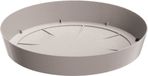 Prosperplast Opvangschaal/onderschaal voor bloempot/plantenpot - Taupe - Rond - Dia 19 cm