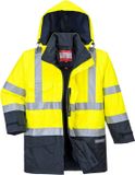 Portwest Bizflame Regen Hi-Vis Multi-Beschermend Jack S779 - Geel/Marine - 4XL