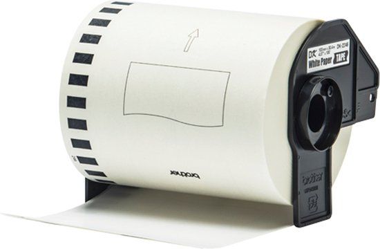 Brother DK-22246 Printer Labels - White/Black - Compatible with QL-1100, QL-1100NWB