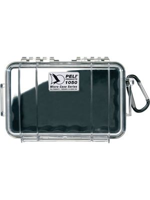 Peli 1050 MicroCase Zwart, Transparant