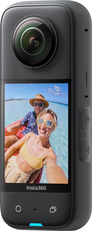 Insta360 X3 Action Camera - 72MP 5K Ultra HD, 360° View, WiFi, Bluetooth, Black