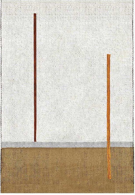 Vloerkleed Timea - 160 x 230 cm - Wit - Modern