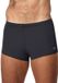 Speedo Hyperboom Aquashort Heren - Zwembroek Heren - Chloorbestendige Zwemshort Heren - Zwemboxer Heren met Trekkoord - Zwart/Grijs - M
