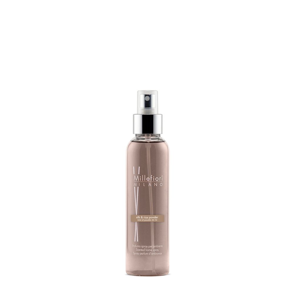 Millefiori Silk & Rice Powder Air Freshener Spray - Brown - 150 ml
