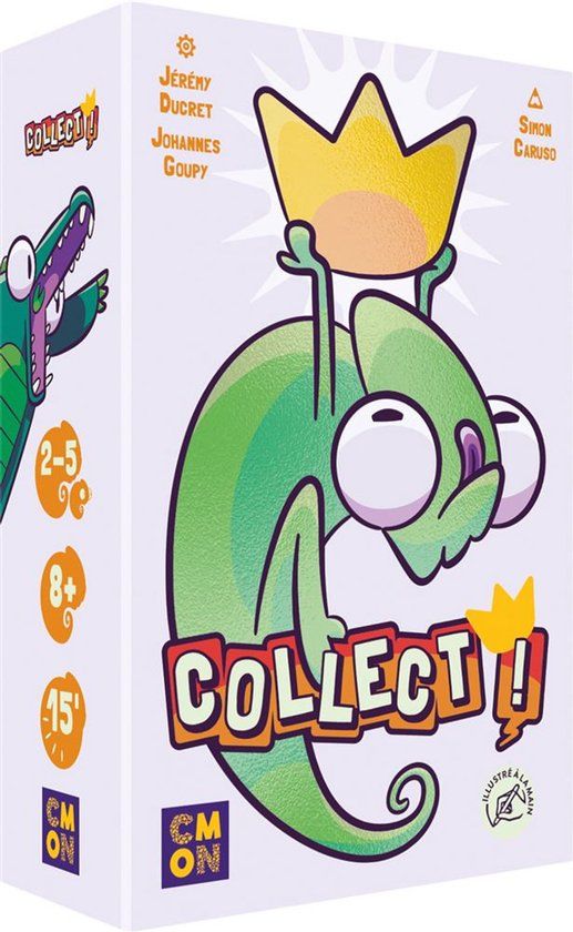 Asmodee Collect! Dieren kaartspel Frans 2-5 spelers