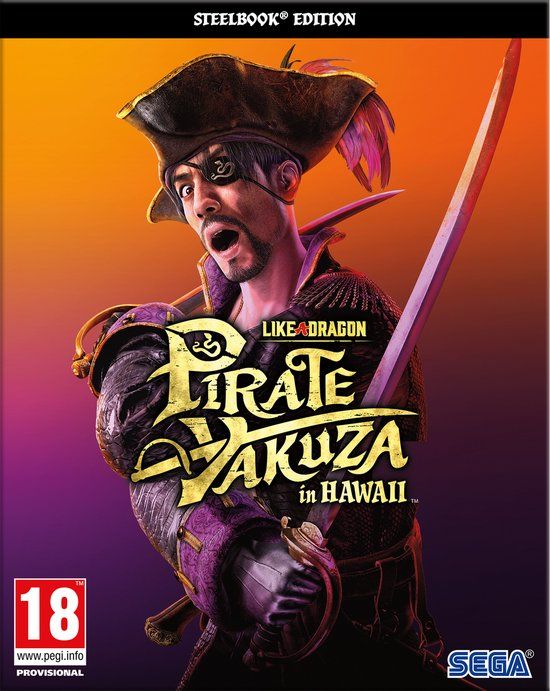 Like a Dragon: Pirate Yakuza in Hawaii - Steelbook Edition - PC - Collectors Edition - Blu-ray - 4K Support - 18+
