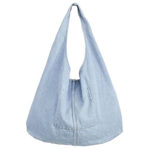 Levi's denim schoudertas Emerson lichtblauw