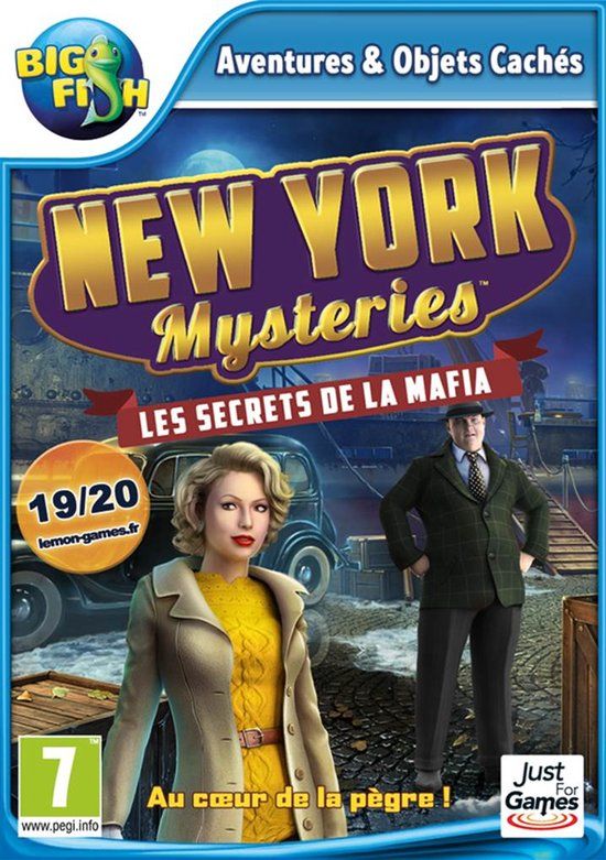 just for games New York Mysteries: Les Secrets de la Mafia, PC