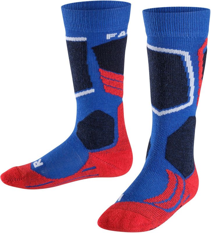 Falke SK2 Kids Skikousen - Kobaltblauw - Maat 35-38