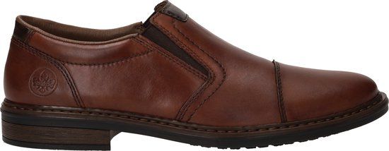 Rieker Heren Instappers - Bruin - Maat 43 - Herfst/Winter 2024