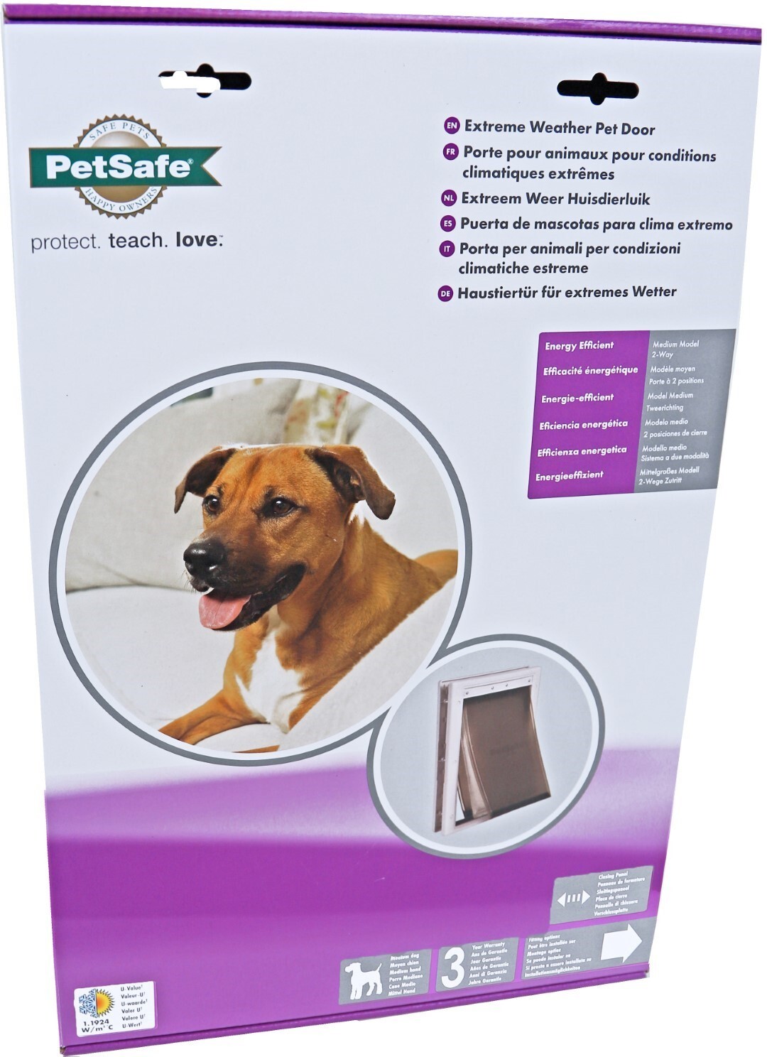 Gebr. de Boon PetSafe huisdierendeur extreme weather medium PPA19-15795 wit