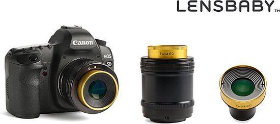Lensbaby Twist 60mm F/2.5 objectief - Zwart