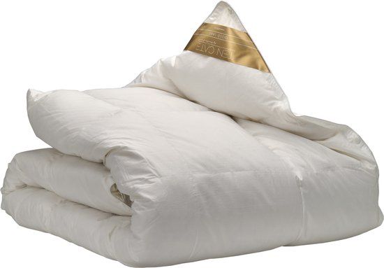 Ten Cate 4-seizoenen Ganzendonzen Dekbed - 140x220 - 90% Dons - Wit