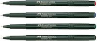 Faber-Castell 151163 - Groen - Zwart - Rond - Water-based ink - Metaal - 0.4 mm
