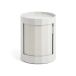 HAY Table d'appoint Facet Cabinet 100 gris brumeux
