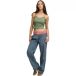 Superdry Dames Tops met Kanten Rand Essential