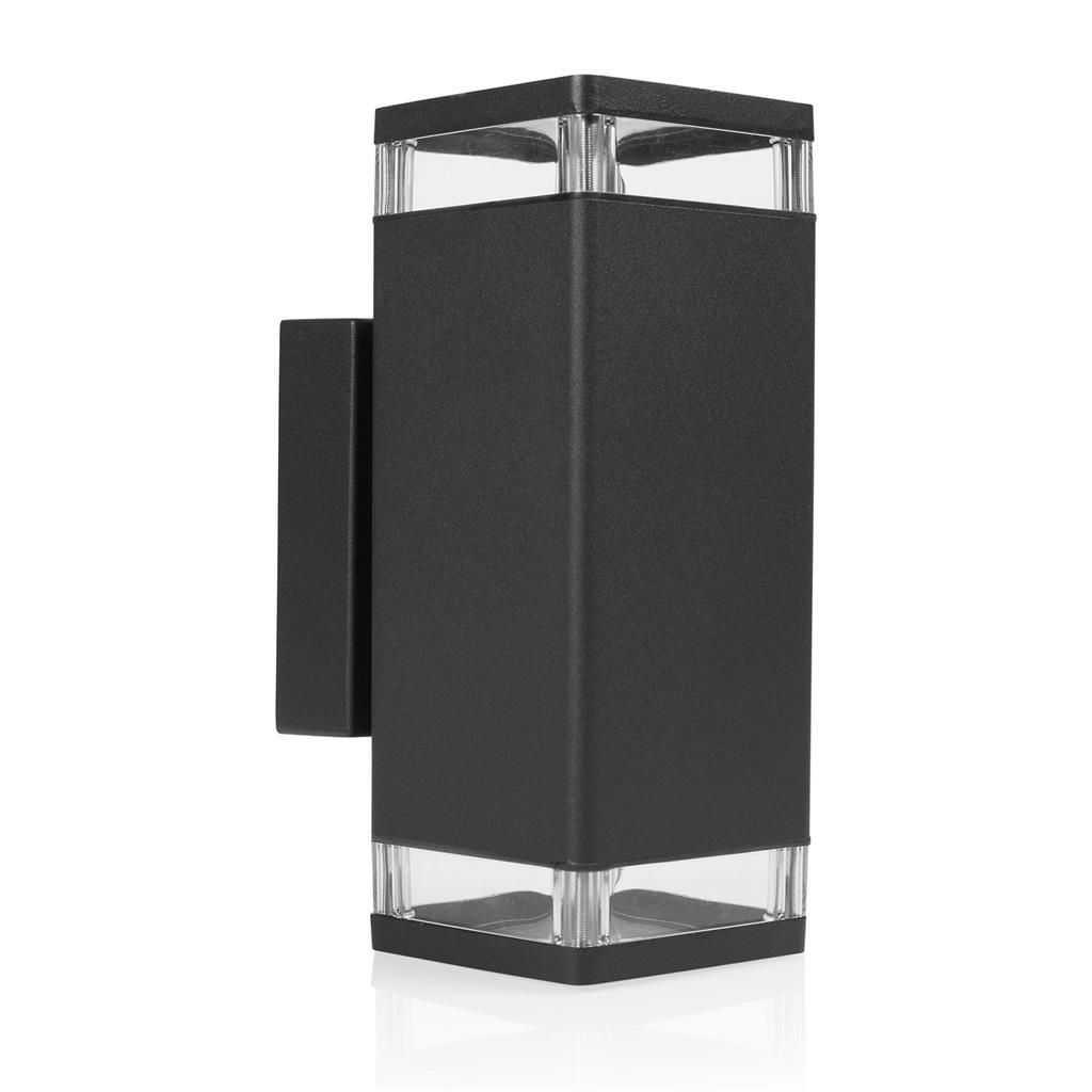 Smartwares OOL-50019 Outdoor Wall Light - Black - GU10 - 10W - IP44