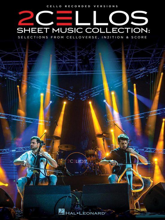 2Cellos Sheet Music Collection - Selections From Celloverse, In2ition - Score for Two Cellos