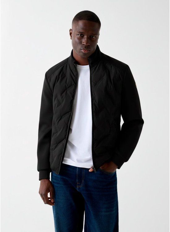 Guess Gewatteerd jack Zwart M
