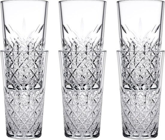 Pasabahce Timeless Longdrink Glazen - 47cl - Set van 6