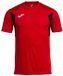 Joma Winner Iii T-shirt Met Korte Mouwen Rood 9-10 Years Jongen